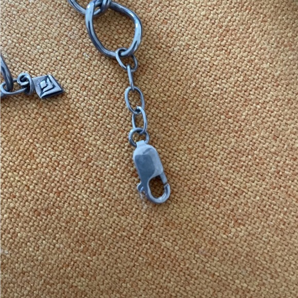 Silpada N1633 Sterling Silver Wavy Link Necklace🩶🩶 vintage - Picture 6 of 6